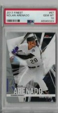 2017 Finest Nolan Arenado PSA 10