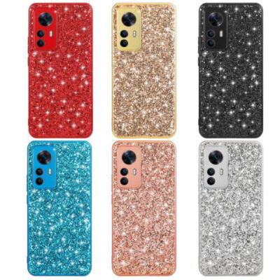 For Xiaomi Mi 12T Pro Redmi K20 Note 11S ShockProof Glitter Phone Case Cover