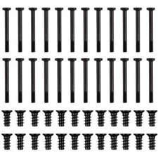 60pcs Computer Case Fan Screw Radiator Screws Cooling Fan Mount Screws