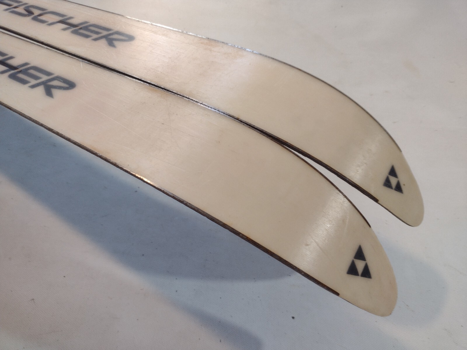 Fischer Metal Edge Cross Country SKIS 200 cm Waxless Rottefella NNNBC Bindings eBay