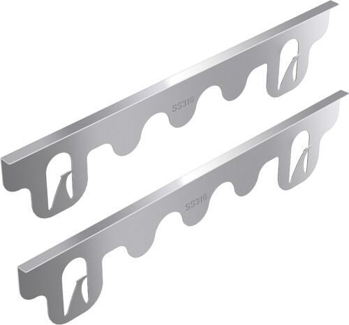 Elegant 23.4 Inch Stove Gap Covers for Gas Stove - Stainless Steel, Easy Install