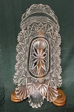 EAPG Teutonic By Mckee Pressed Glass Pickle Dish