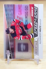2021-22 UD Credentials Speed of the Game Rookies #SGR7 Alexander Holtz - Devils