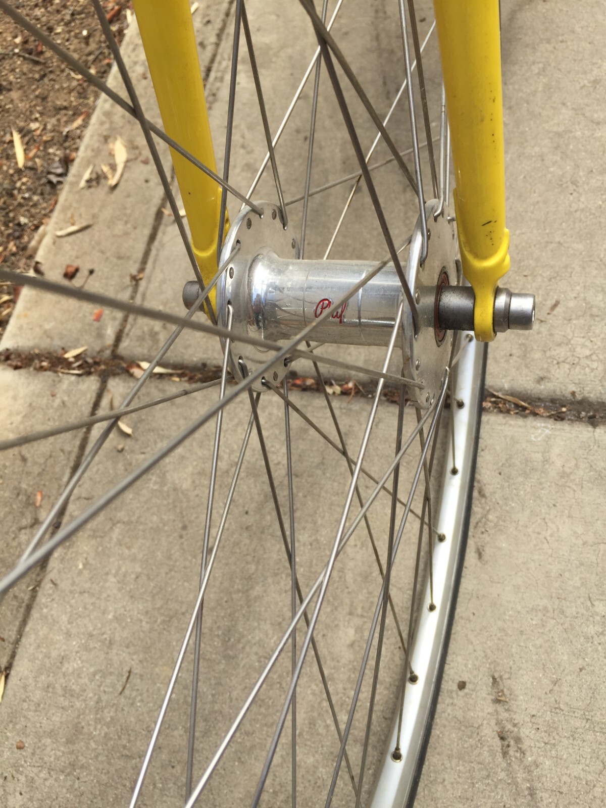 Fixie Rididden Surly Steamroller 49 cm Custom Fixie Ridden Twice - Chris King, Mavic ...