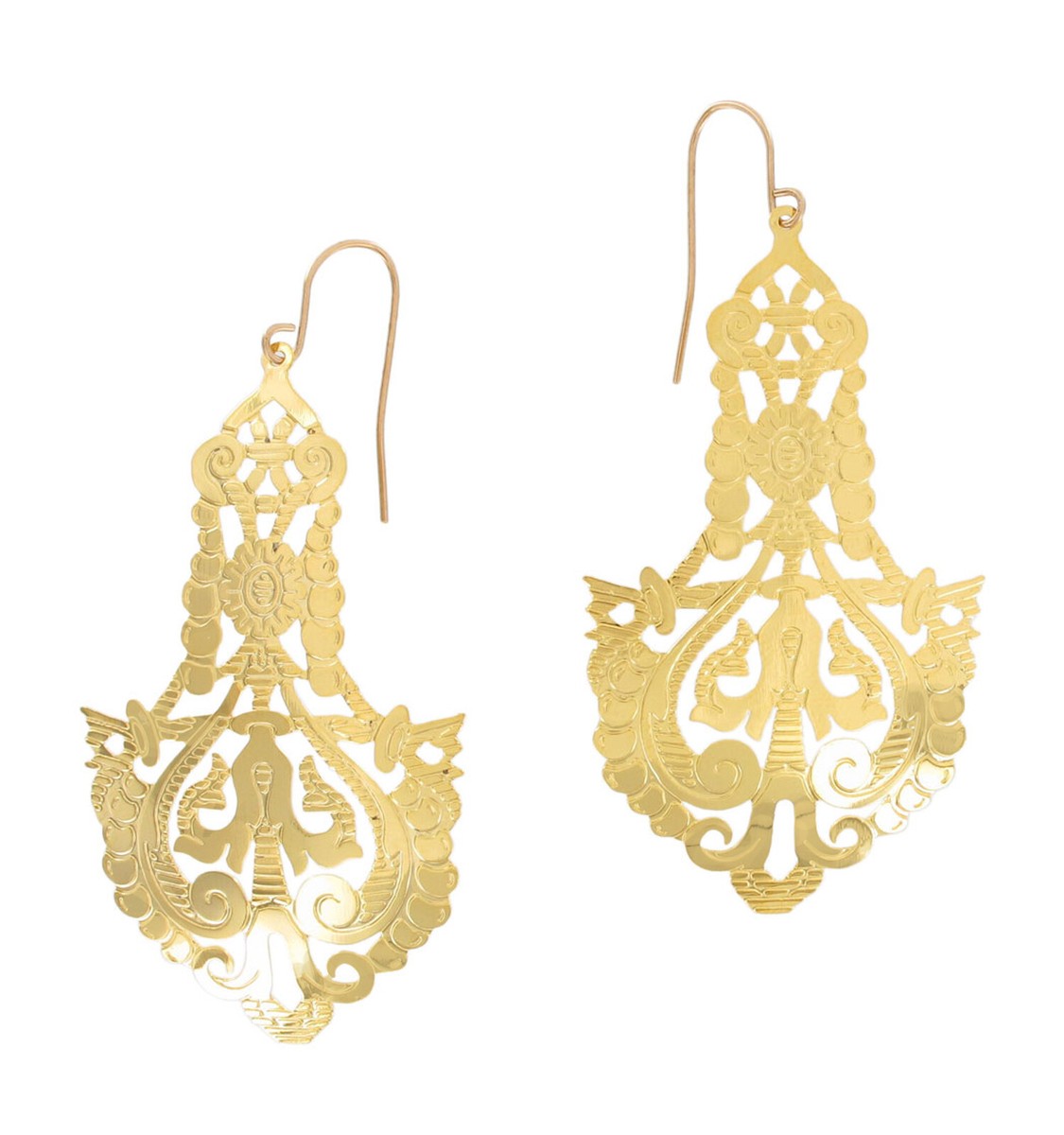 Receipt Kay Jewelers Clip On Earrings Ky Co Long Gold Tone