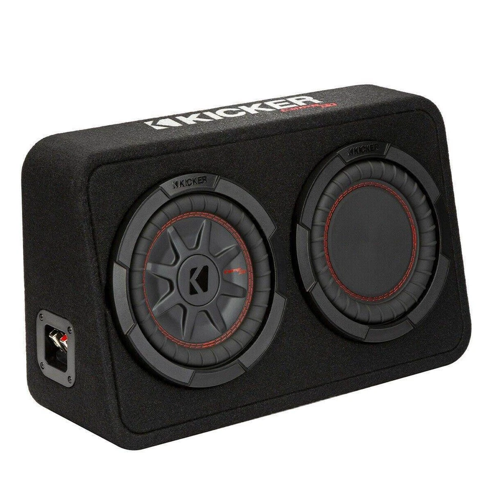 Kicker TCWRT82-48 Subbox 20cm kompakter Gehäusesubwoofer 600 Watt Auto-Subwoofer - Bild 2 von 4