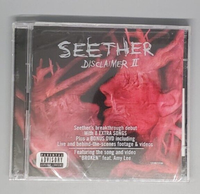 DISCLAIMER II by Seether (CD, 2004) - CD Promo 601501310027