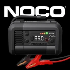 NOCO Boost + Air AX65 2000A UltraSafe Jump Starter with 22A Air Compressor