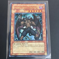 Yugioh - Destiny HERO - Malicious DP05-EN011 1st Edition ULTRA LP X1