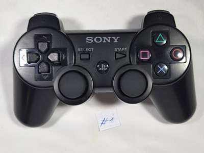 Sony PlayStation 3 PS3 Controller Gamepad Schwarz Sixaxis Dualshock 3, retro