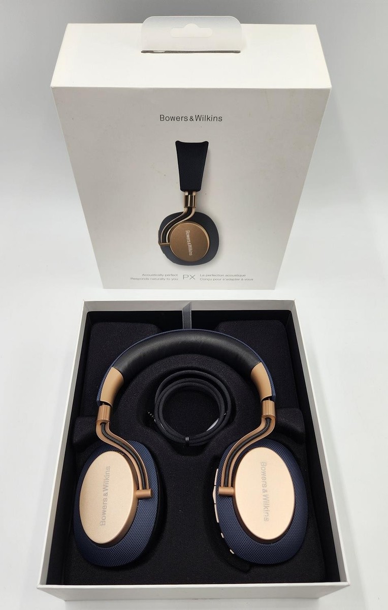 Bowers & Wilkins PX (Original) Wireless ANC Headphones, Soft Gold