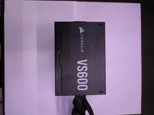 Corsair VS600 600 Watt 80 PLUS Certified Non-Modular ATX PSU - Black