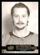 2021-22 Upper Deck Portraits #P47 Jonathan Dahlen