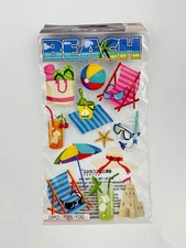 EK Success Beach Stickers 13 Pcs