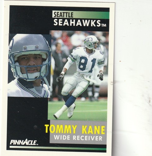 1991 Pinnacle Tommy Kane #139 card