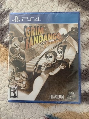 Grim Fandango Remastered (Limited Run Games) LRG #485 (Playstation 4) Brand New
