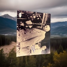 Mel Allen Signed 8x10 B&W Photo JSA COA Authentic