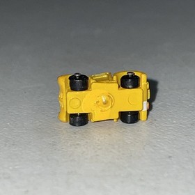 Micro Machines Insiders 1989 Ultra Small Mini Yellow Willys Truck