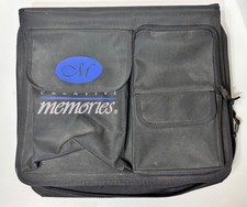 Creative Memories Memory Mate Shoulder Tote Bag 3 Ring Binder Black 14 x 14