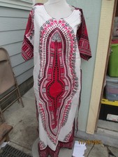 New Dashiki African Women Traditional Dress long cafan2 XL Size 52