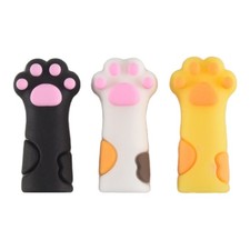 2X(3Pcs Cute Nipper Cover  Sleeve for Nail Cuticle Scissors Cover Manicure8295