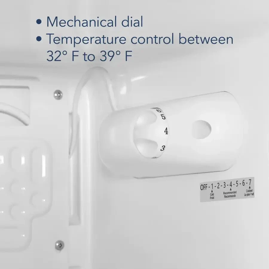 Insignia - 1.7 Cu. Ft. Mini Fridge with ENERGY STAR Certification - Black - Image 4 of 4