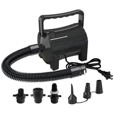 Lightweight Quick-Fill Electric Air Pump - 45CFM Performance with Safety Design
