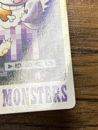 Pokemon Carddass Card Gengar File No.94 Bandai Pocket Monsters 1997 Japan - Picture 14 of 20