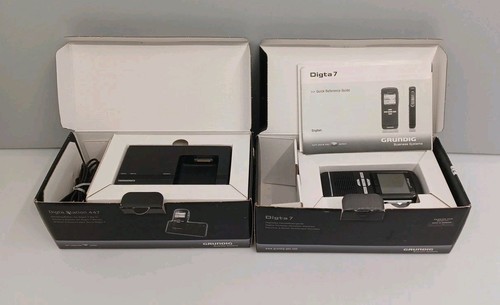 Grundig Digta 7 registratore digitale portatile dettatura con stazione 447 - Foto 11 di 12