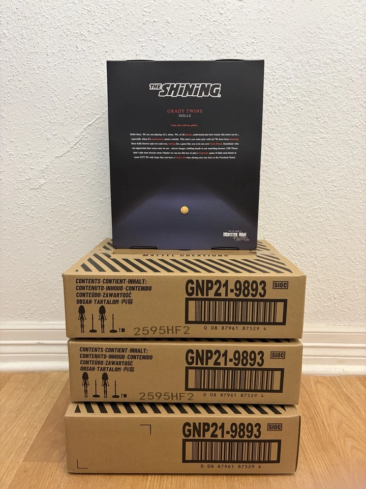 2025 Monster High Skullector The Shining Grady Twins In Hand Ships Today - Image 2 of 2