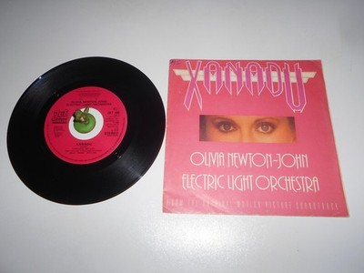 ELO & Olivia Newton John - Xanadu (1980) Vinyl 7` inch Single Vg +++ No.1 Hit !