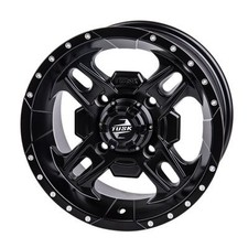 Tusk Beartooth Wheel 14x7 4156 Matte Black For Trail Boss 330