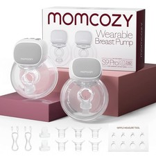 Momcozy S9 Pro Upgraded Wearable Breast Pump, Hands-Free Design with Extended Ba