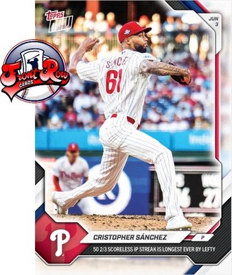 Cristopher Sanchez 2026 MLB TOPPS NOW 283 Presale