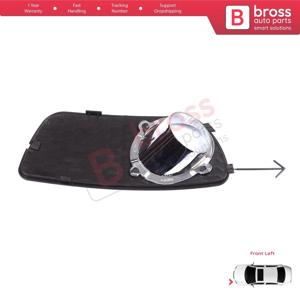 Carcasa de cuadro de luz antiniebla delantera izquierda para Fiat Palio Siena MK1 178 2007-2016 Albea Foto 3 de 4