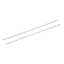 2Pcs 5 x 5 x 1mm Wall Thickness 305mm/12" Long 6063 Square Aluminum Tube