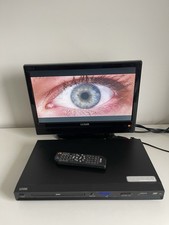 Logik L2HDVD12 DVD Player with HD Upscaling - Remote & Scart Cable - Working