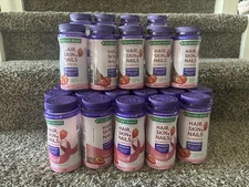 Lot Of 50 Pack Hair Skin Nails Gummies 6000 mcg 80 Advanced Formula Biotin