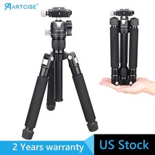 Mini Desktop Tripod Portable Compact Tabletop Tripod with Ball Head for DSLR