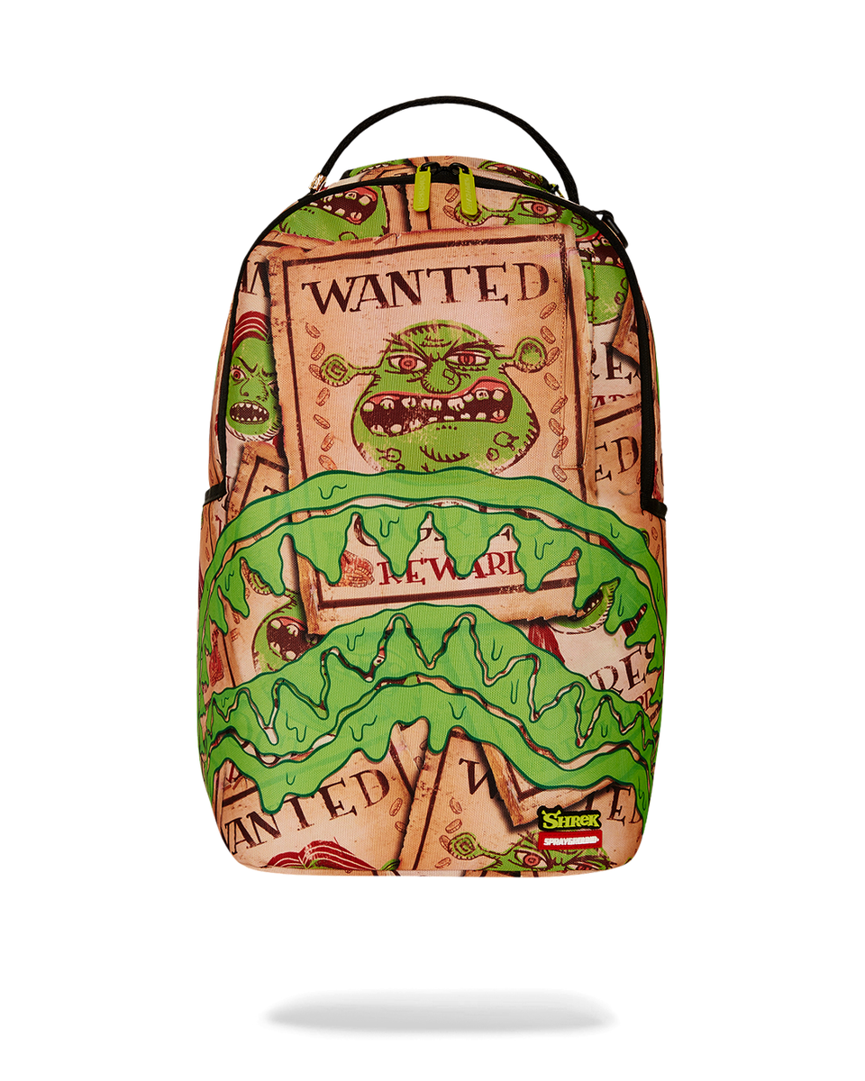 SPRAYGROUND タグなし SPRAYGROUND SHREK WANTED BACKPACK B7772 NEW NEW NEW | eBay