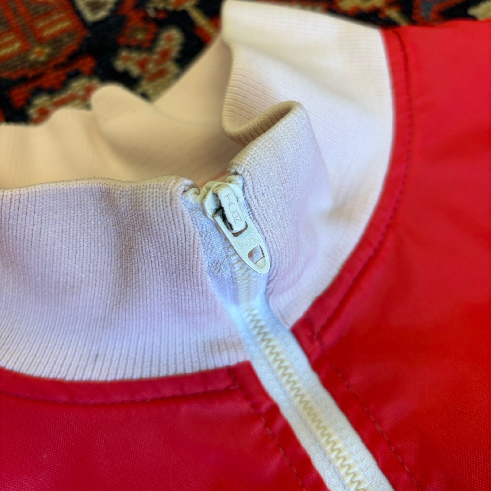 FILA Giacca a vento sportiva leggera Cornell University anni 70 canottaggio riscaldamento Jkt L