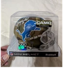 Kenny Golladay Signed Detroit Lions Riddell Camo Alternate Mini Helmet Case