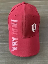 Indiana Hoosiers Hat Cap Strapback Adjustable Red NCAA 