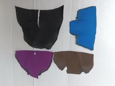 handmade Stingray Skin Leather Hide pelt scraps 162 grams LE809