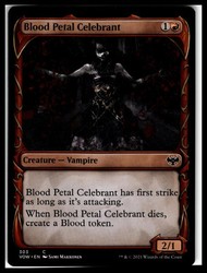 Blood Petal Celebrant (Showcase) #303/277 Innistrad: Crimson Vow