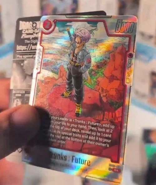 Trunks : Future SB02-010 Alternate Art Manga Booster 02 Dragon Ball Card English - Image 3 of 4