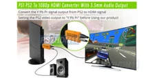 PS1 PS2 To 1080p HD AV Out Format Converter