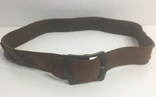GAP Women's Brown Leather 2  Wide Belt Size 34-36  With Rivets