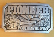 PIONEER Chainsaw Powerful Pro Belt Buckle Logging