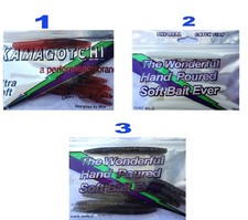  Esche Artificiali Gomma Pesca Spinning Black Bass Spigola Persico Trota